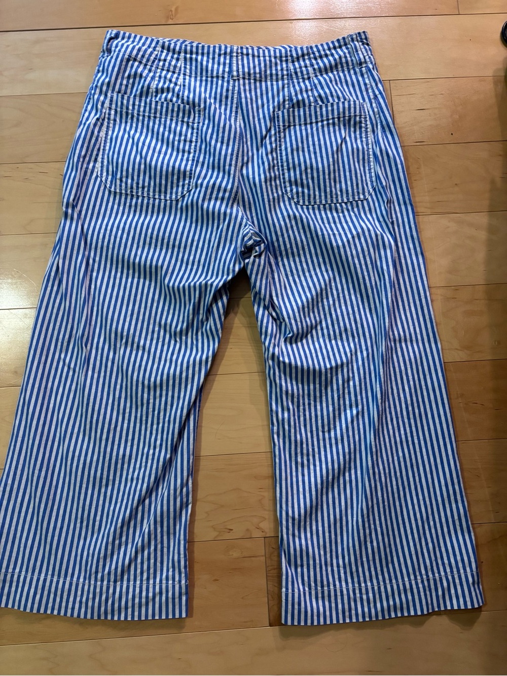 Anthropologie Maeve Colette linen crop pants size 34 - Picture 8 of 9